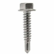 TINKERTOOLS 1 lbs No. 10 x 0.62 in. Pro-Twist Hex Head Sheet Metal Screw, Silver TI2740977